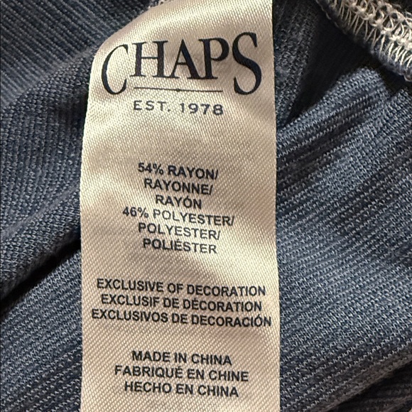 🌹𝐂𝐇𝐀𝐏𝐒 𝐒𝐄𝐀𝐂𝐎𝐀𝐒𝐓 𝐖𝐀𝐒𝐇 𝐁𝐋𝐔𝐄 𝐏𝐎𝐋𝐎 - Picture 5 of 5